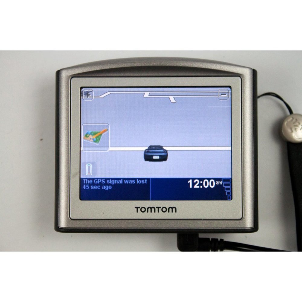 TomTom One 3rd Edition GPS Bundle with Car Charger Case USB Cable